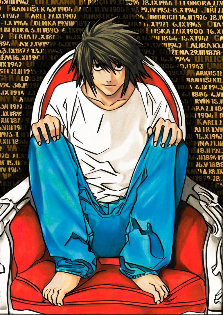 L - Death Note Poster