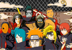 The Akatsuki - Naruto Poster