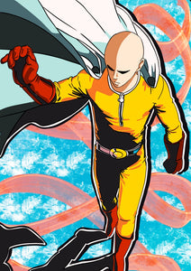 Saitama  - One Punch Man Poster