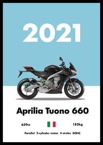 Aprilia Tuono 660 - Bike Poster