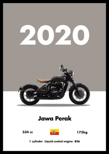 Jawa Parak - Bike Poster