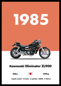 Kawasaki Eliminator - Bike Poster