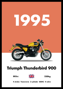 Triumph Thunderbird - Bike Poster