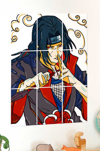 Itachi Uchiha Naruto Shippuden- Anime Block Kit Posters