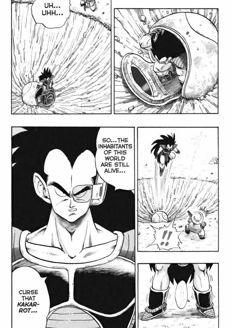 Raditz's Arrival - Dragon Ball Z Poster