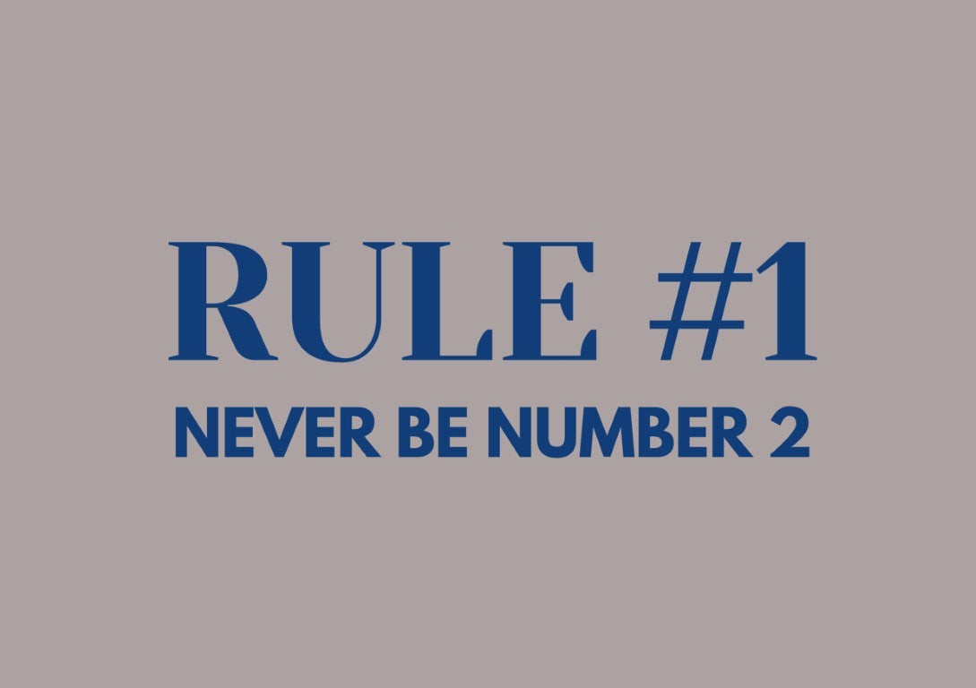 Rule Number 1