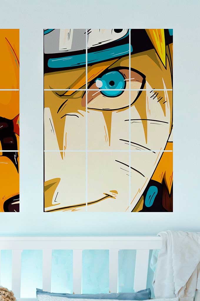 Naruto Uzumaki Naruto Shippuden- Anime Block Kit Posters