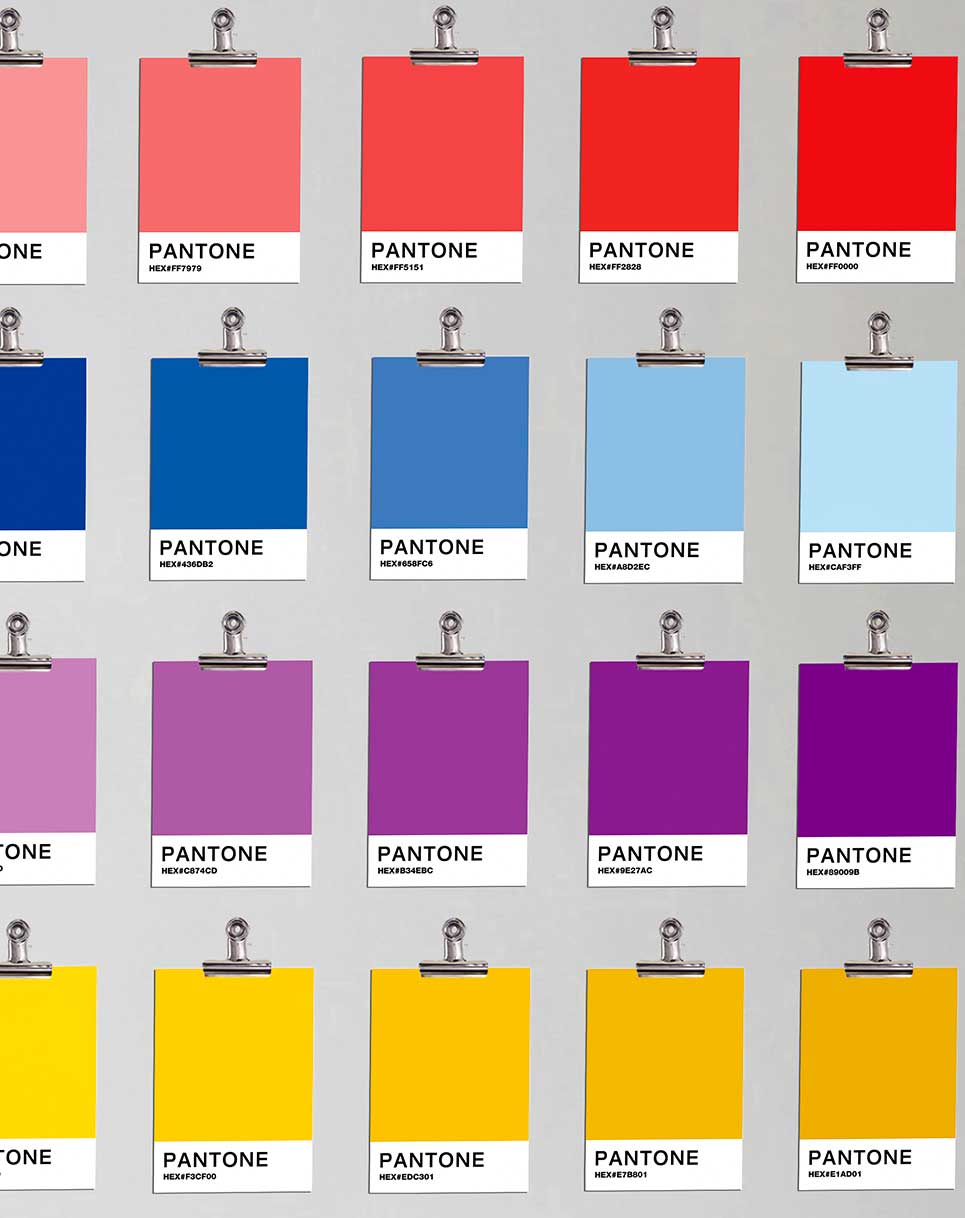 Pantone Shades - Clip Kit Posters