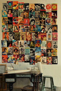Retro Bollywood - Wall Collage Kit
