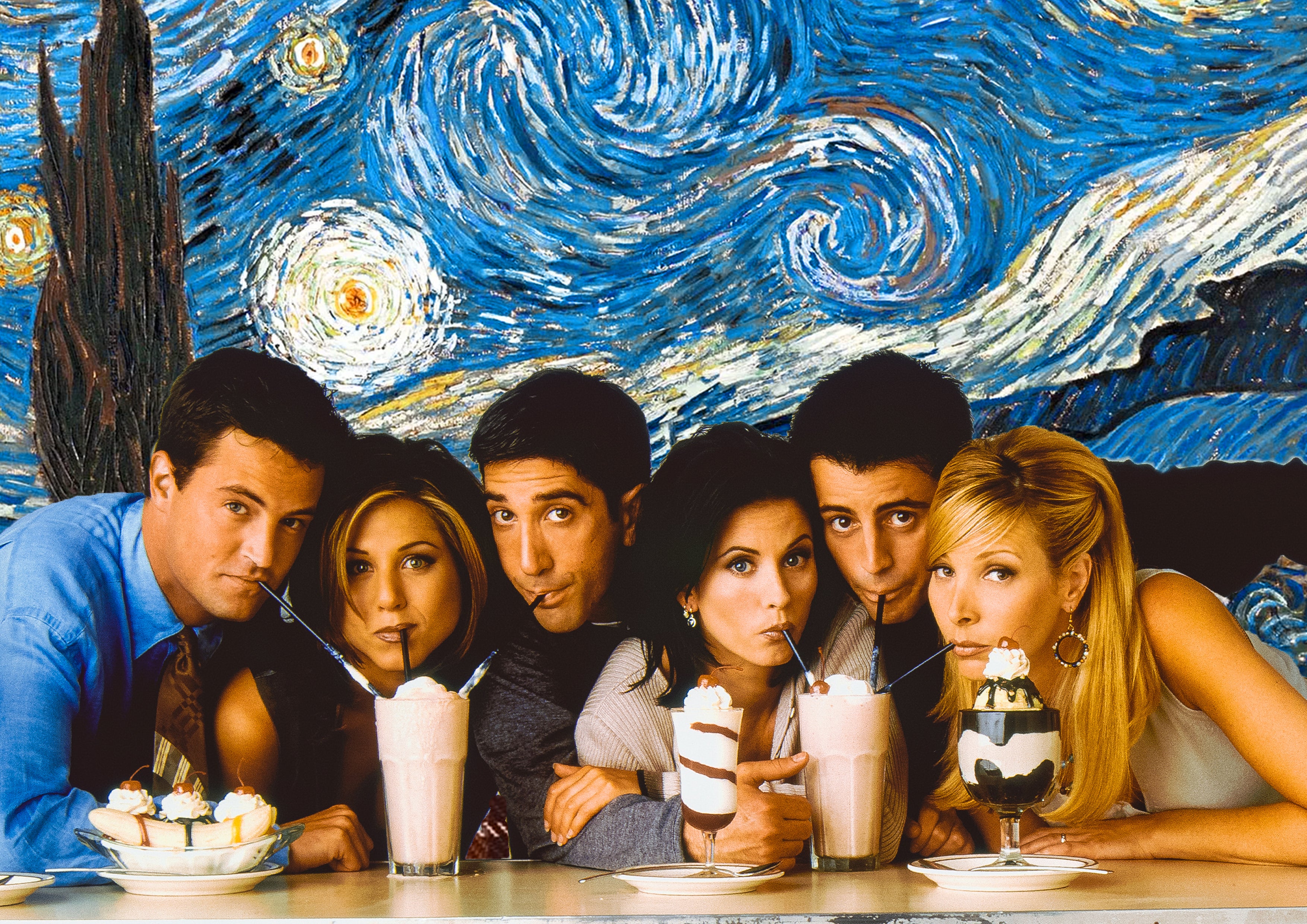 Milkshake Moment - Friends Poster – froheyo