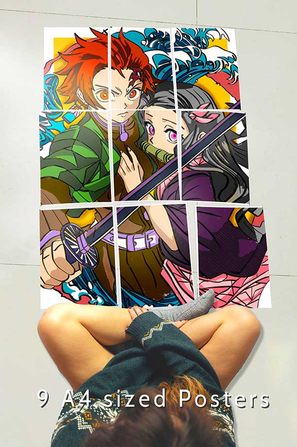 Minato Namikaze Naruto Shippuden- Anime Block Kit Posters – froheyo