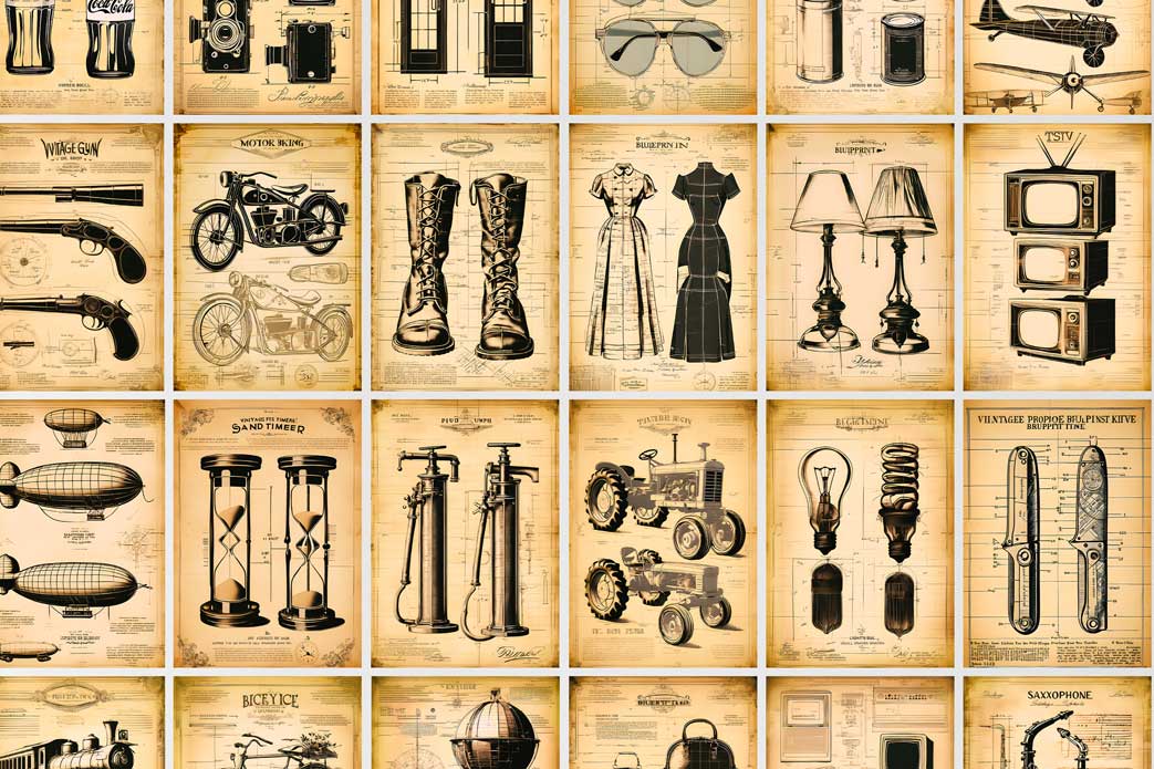 Vintage Patents - Collectibles Posters