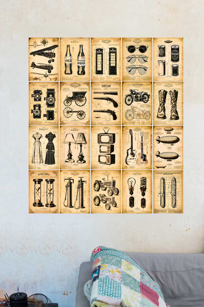 Vintage Patents - Collectibles Posters