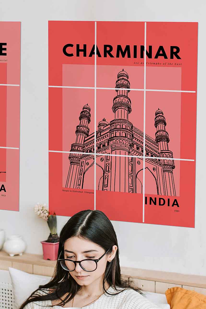 Charminar- Block Kit Posters