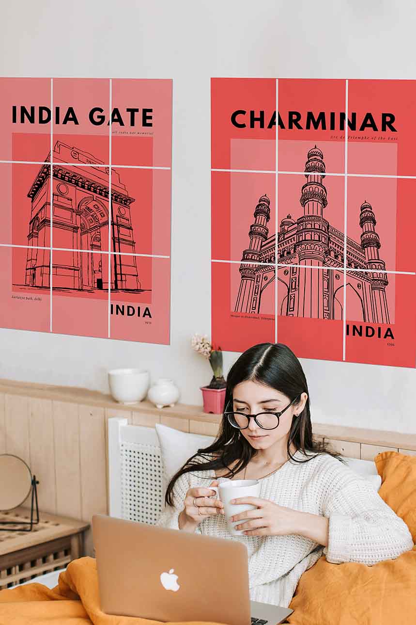 Charminar- Block Kit Posters