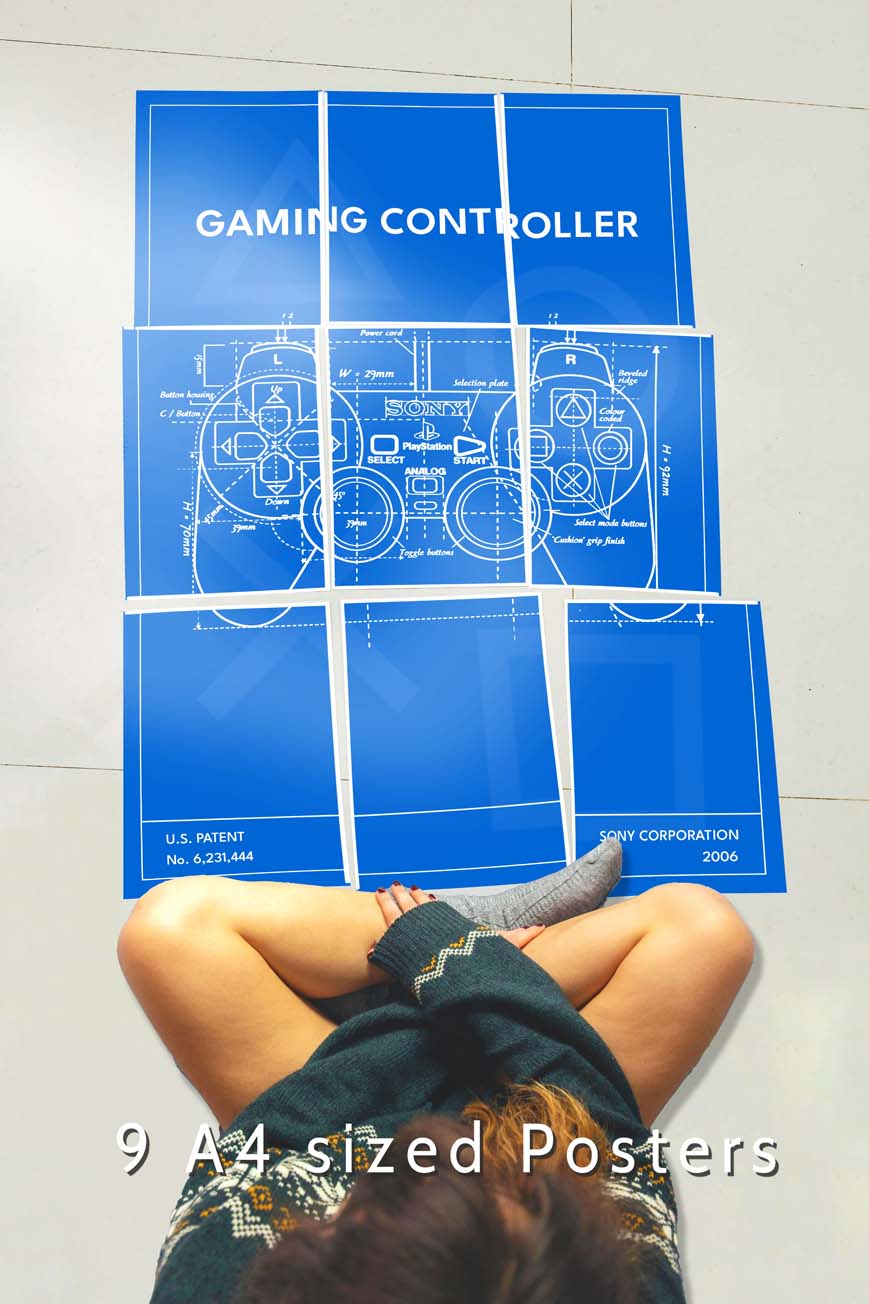 Game Controller - Block Kit Posters – froheyo