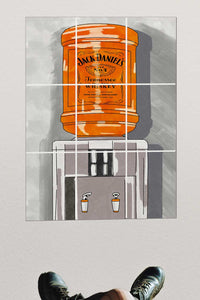 Jack Daniels Cooler - Block Kit Posters