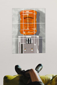 Jack Daniels Cooler - Block Kit Posters