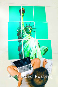 Lady Liberty - Block Kit Posters