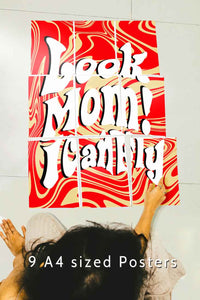 Look Mom - Block Kit Posters