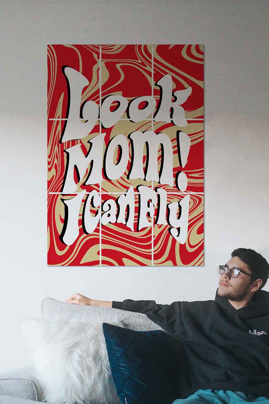 Look Mom - Block Kit Posters