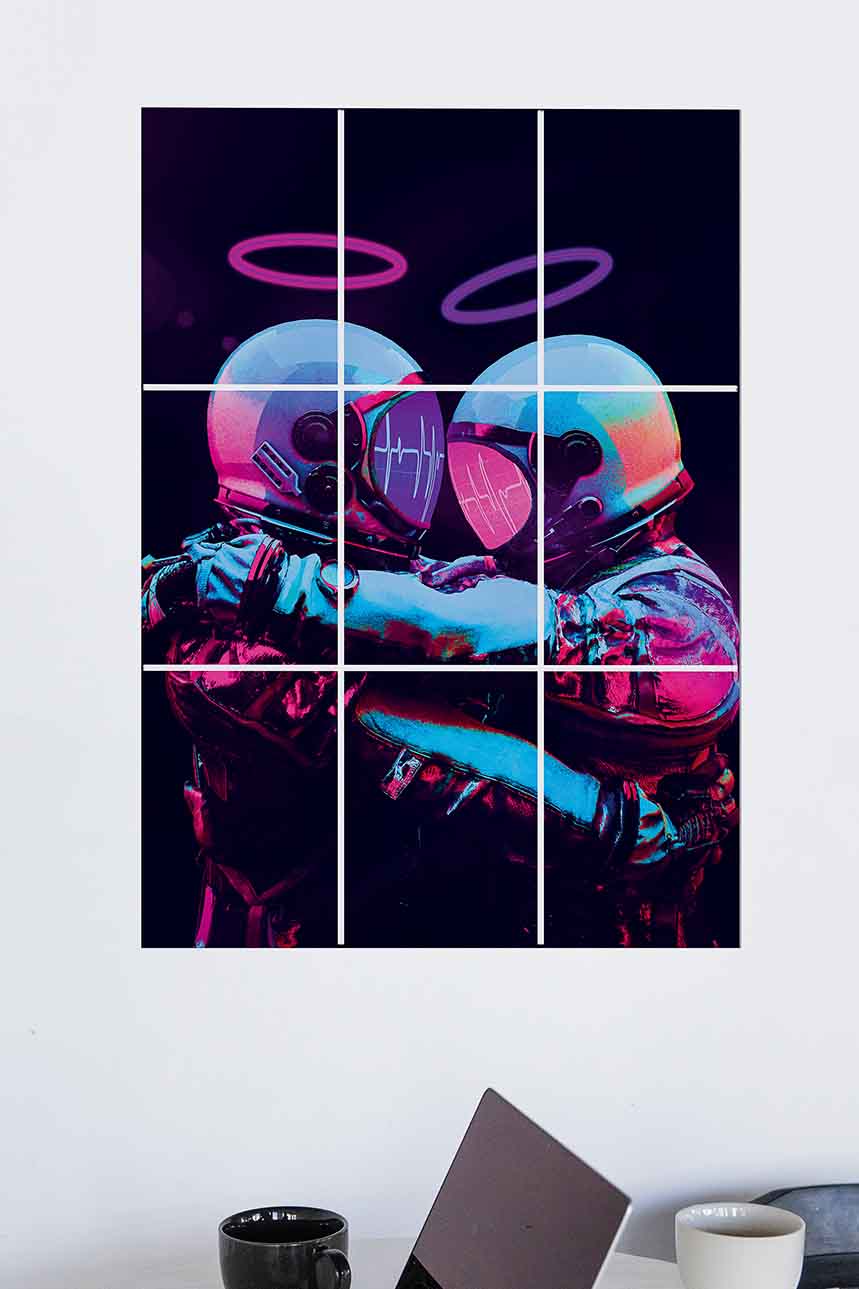 Space Love - Block Kit Posters