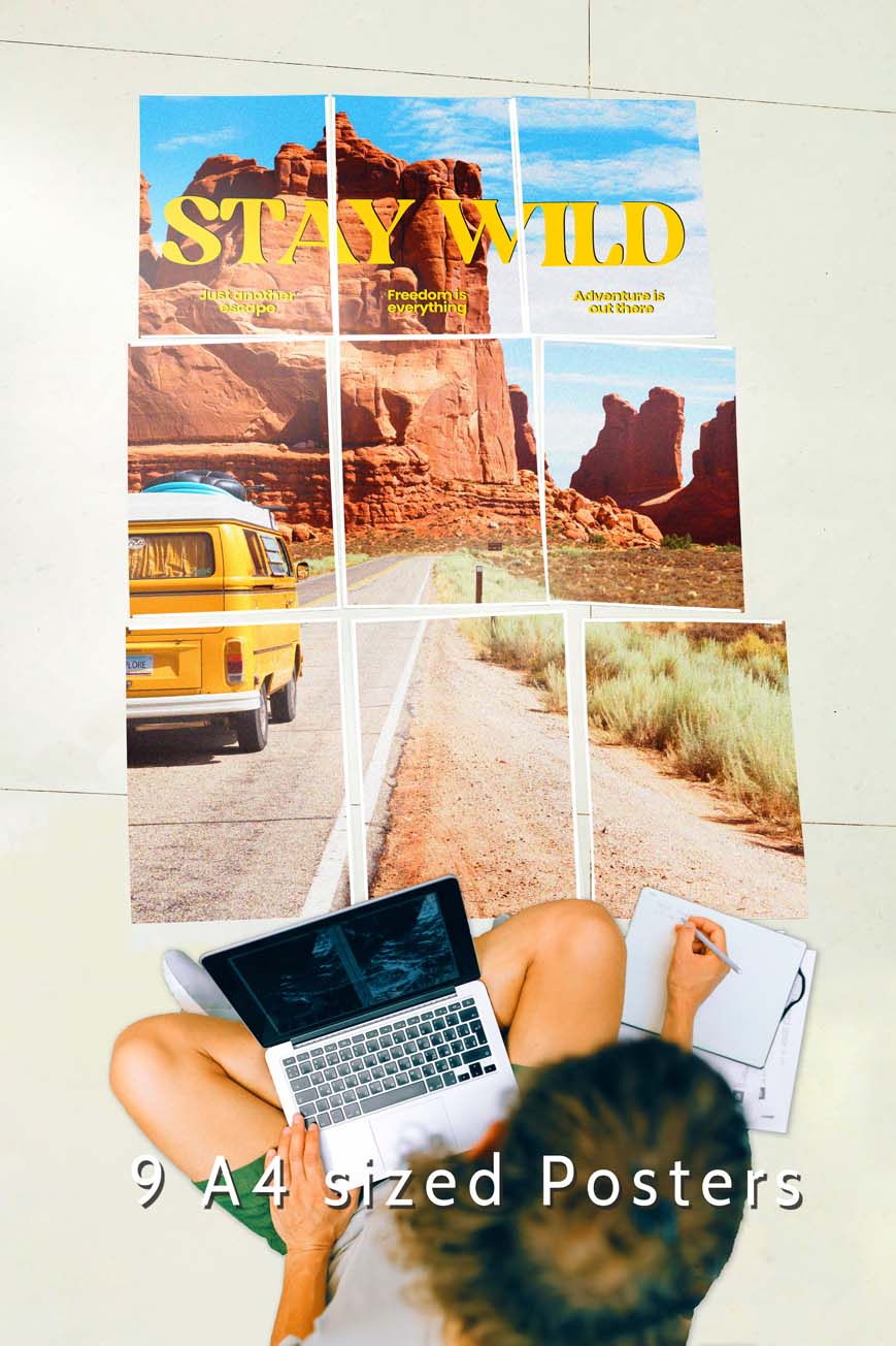 Stay Wild - Block Kit Posters