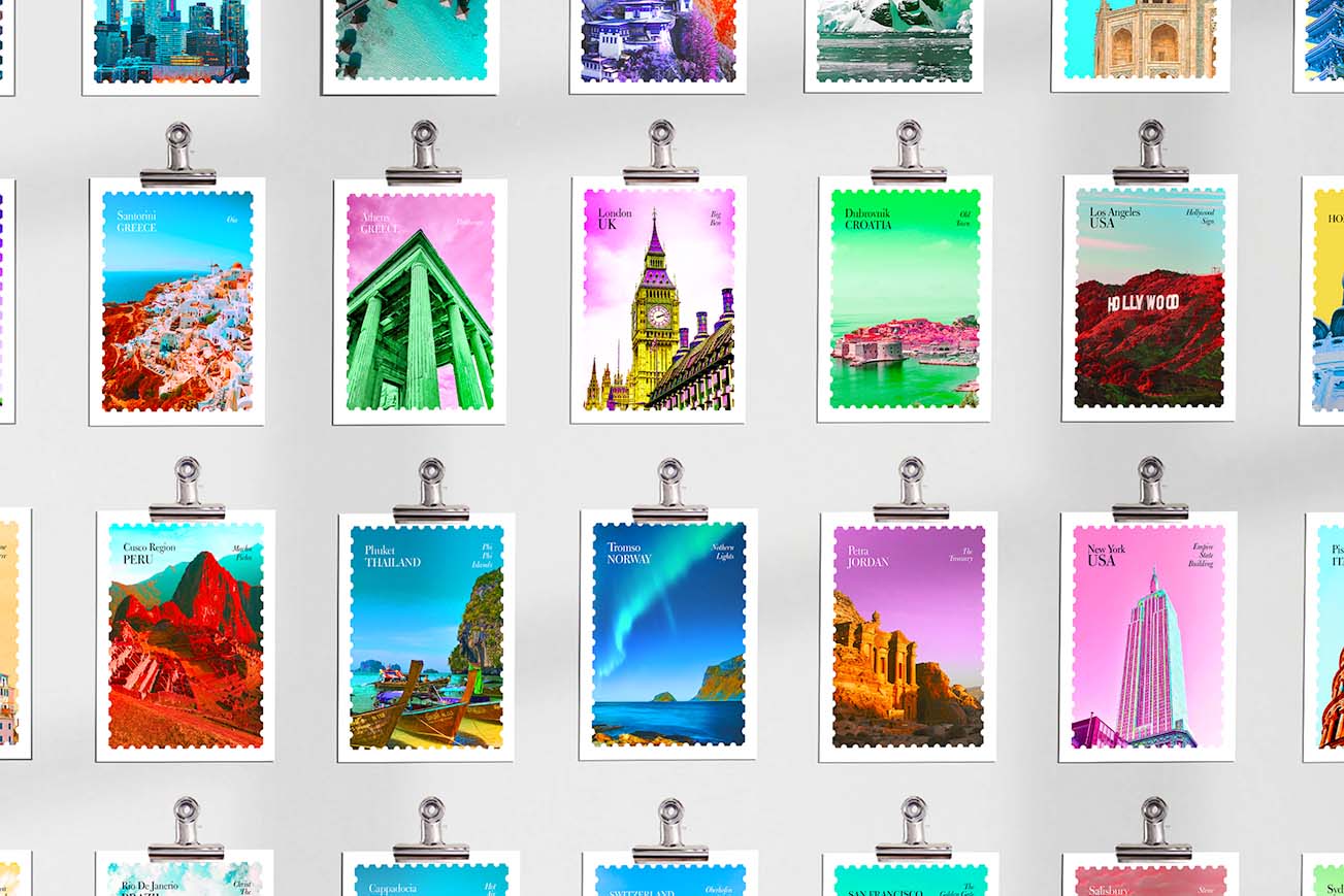 Traveler's Bucket List - Clip Kit Posters