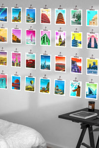 Traveler's Bucket List - Clip Kit Posters