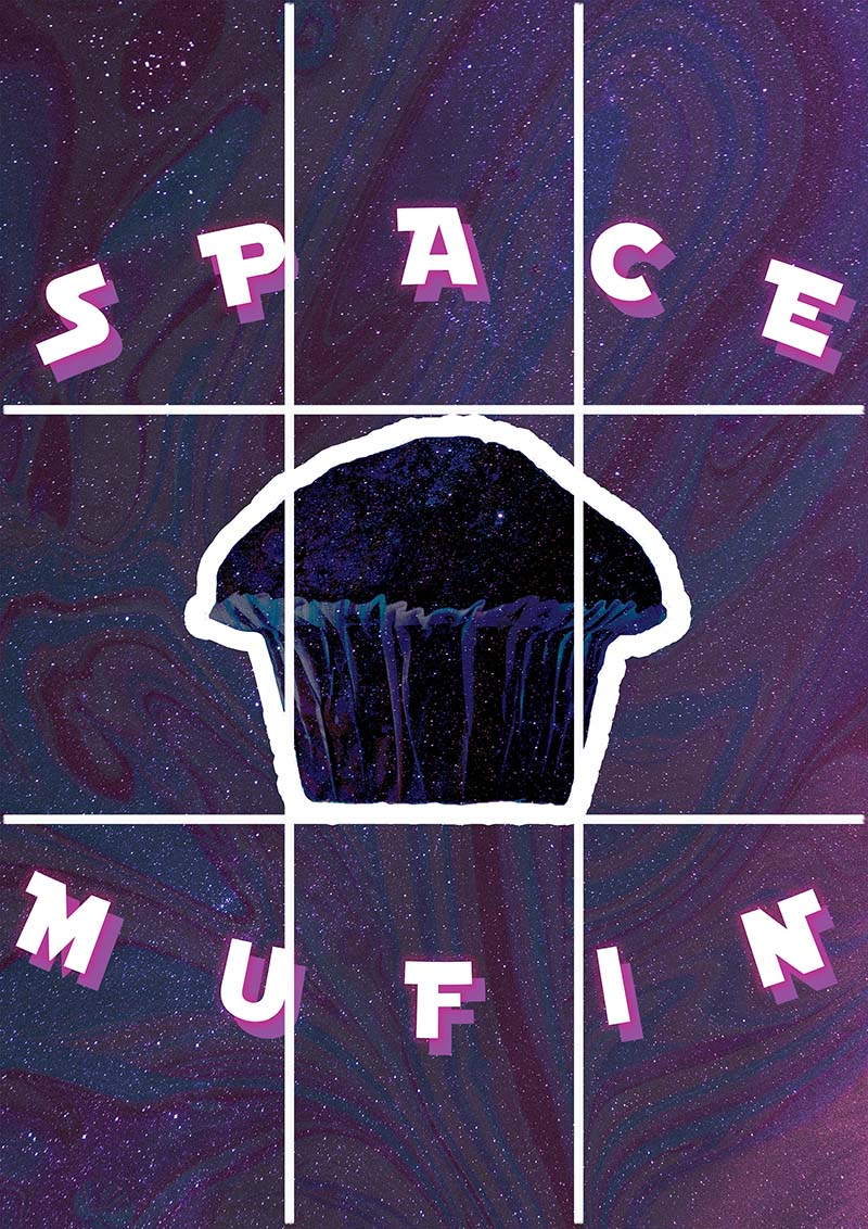 Space Mufin block kit 9 a4 sized posters for your wall