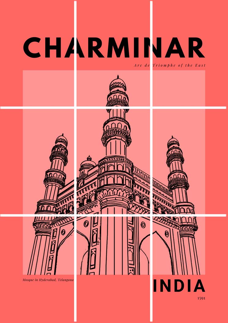 Charminar- Block Kit Posters