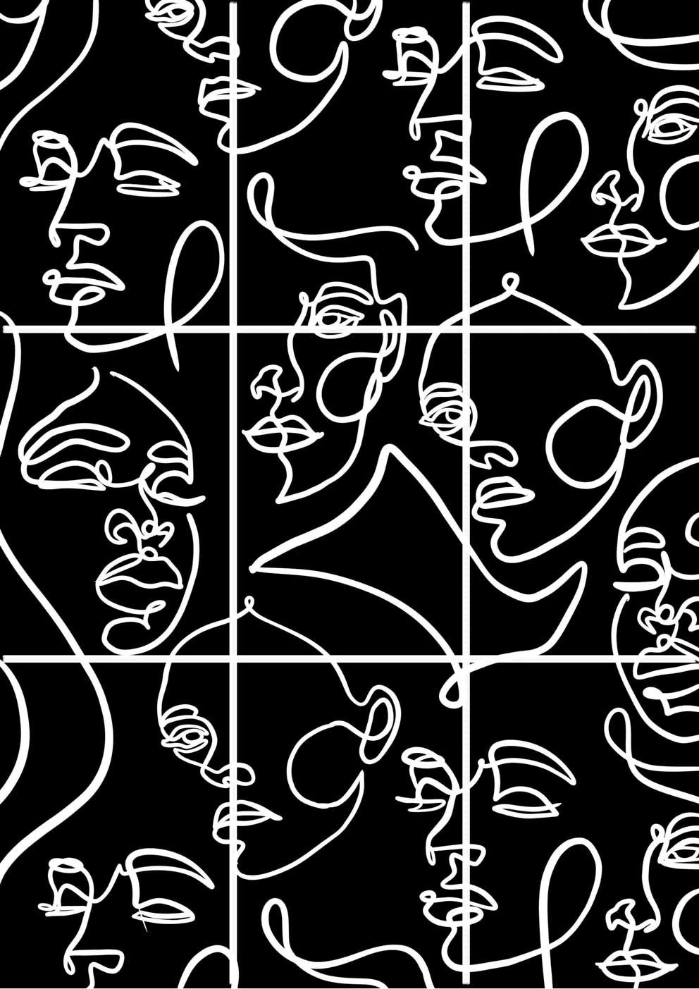 Faces- Block Kit Posters – froheyo