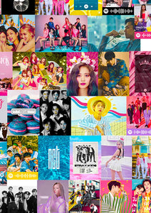 Kpop  - Wall Collage Kit