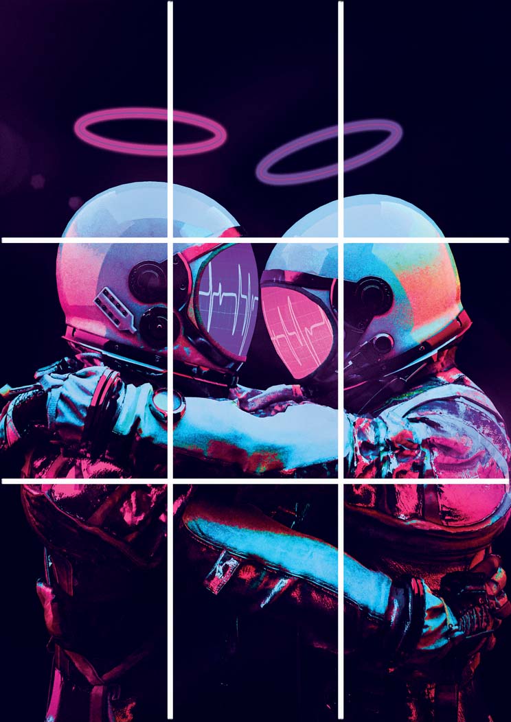 Space Love - Block Kit Posters